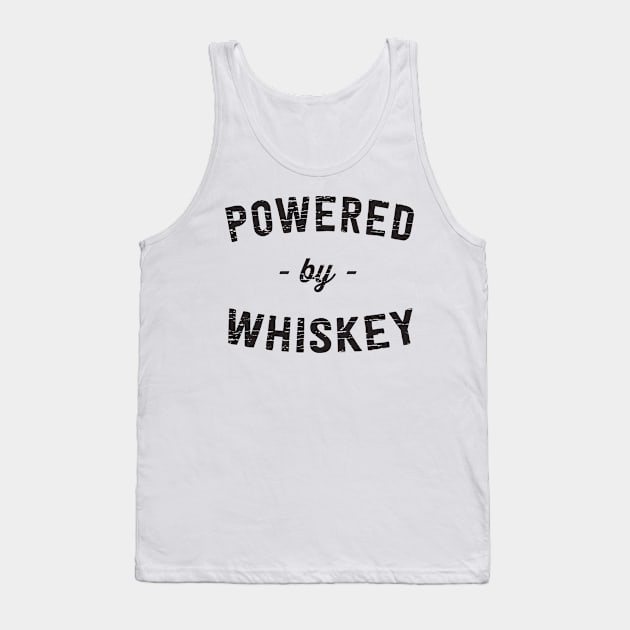 Powered by Whiskey Tank Top by Blister